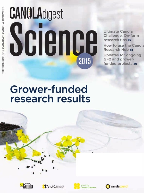 CanolaDigestScienceEdition2015cover