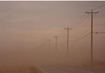 Tillage increases the likelihood of soil moving on tillage equipment, and soil moving by wind and water.