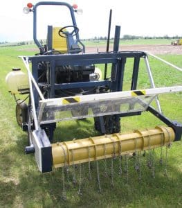 You can find some video of this AITF hail simulator at Twitter.com through the #canolapalooza16 hashtag.