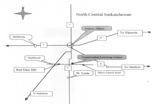 Map of UCC Prince Albert