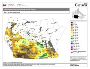 Prairie precip_July 4- 10, 2016