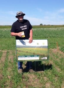 AAFC research scientist Kelly Turkington. Credit: Deanna McLennan