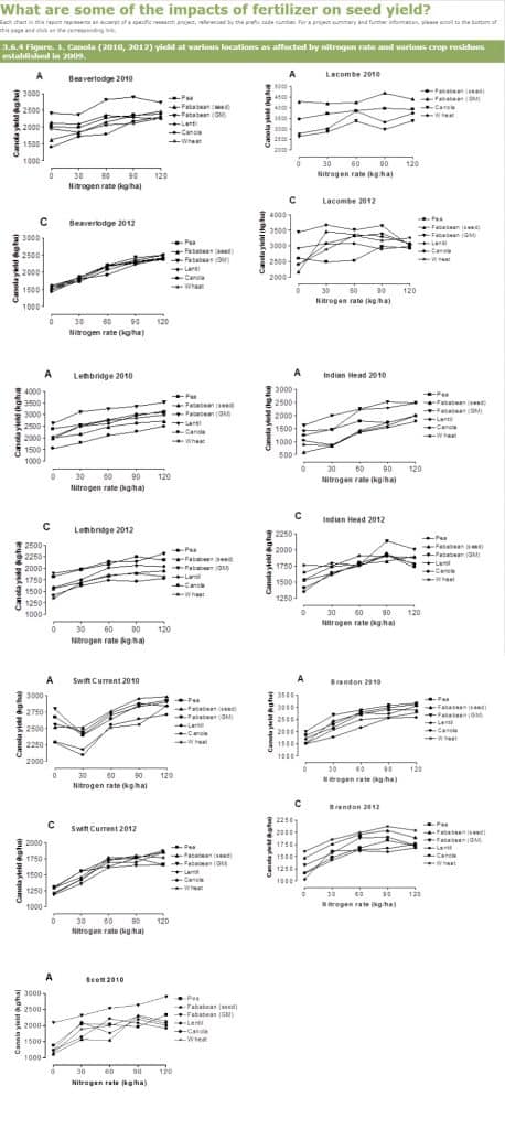 Legume crops to improve soil fertility for enhanced canola production ...