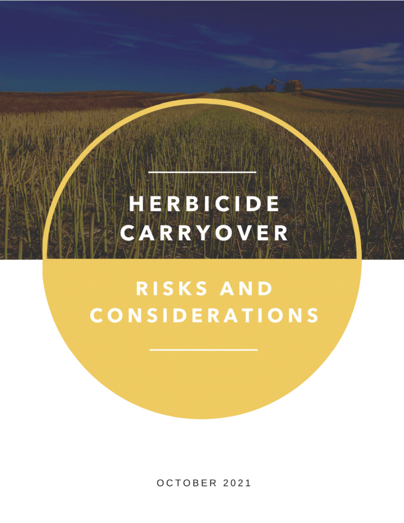 Herbicide Carryover Fact Sheet Final (cover image)