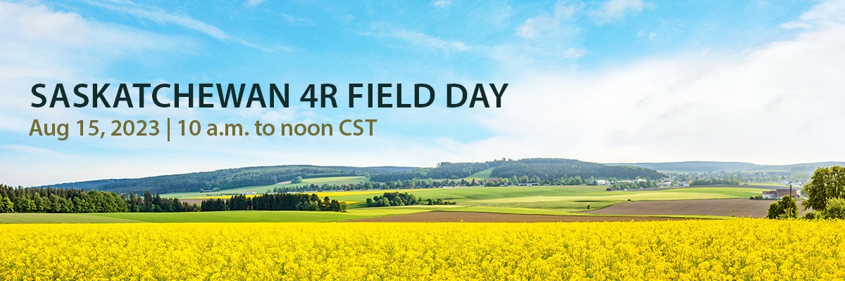 Saskatchewan 4R Field Day