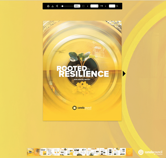 Canola Council of Canada, 2024 Annual Report – Rooted in Resilience