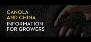 Canola Council of Canada, Trade with China Information for Growers